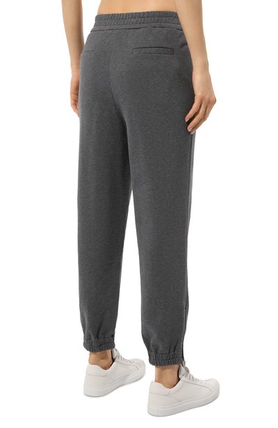 Хлопковые джоггеры BRUNELLO CUCINELLI, арт. MP05NHS899, фото 4