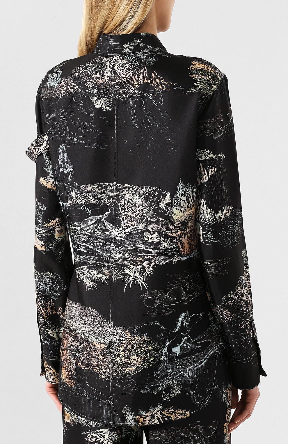 Шелковая рубашка CHLOÉ, арт. CHC20SHT40339, фото 4