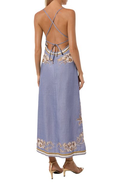 Льняное платье ZIMMERMANN, арт. 1026DSS242, фото 4