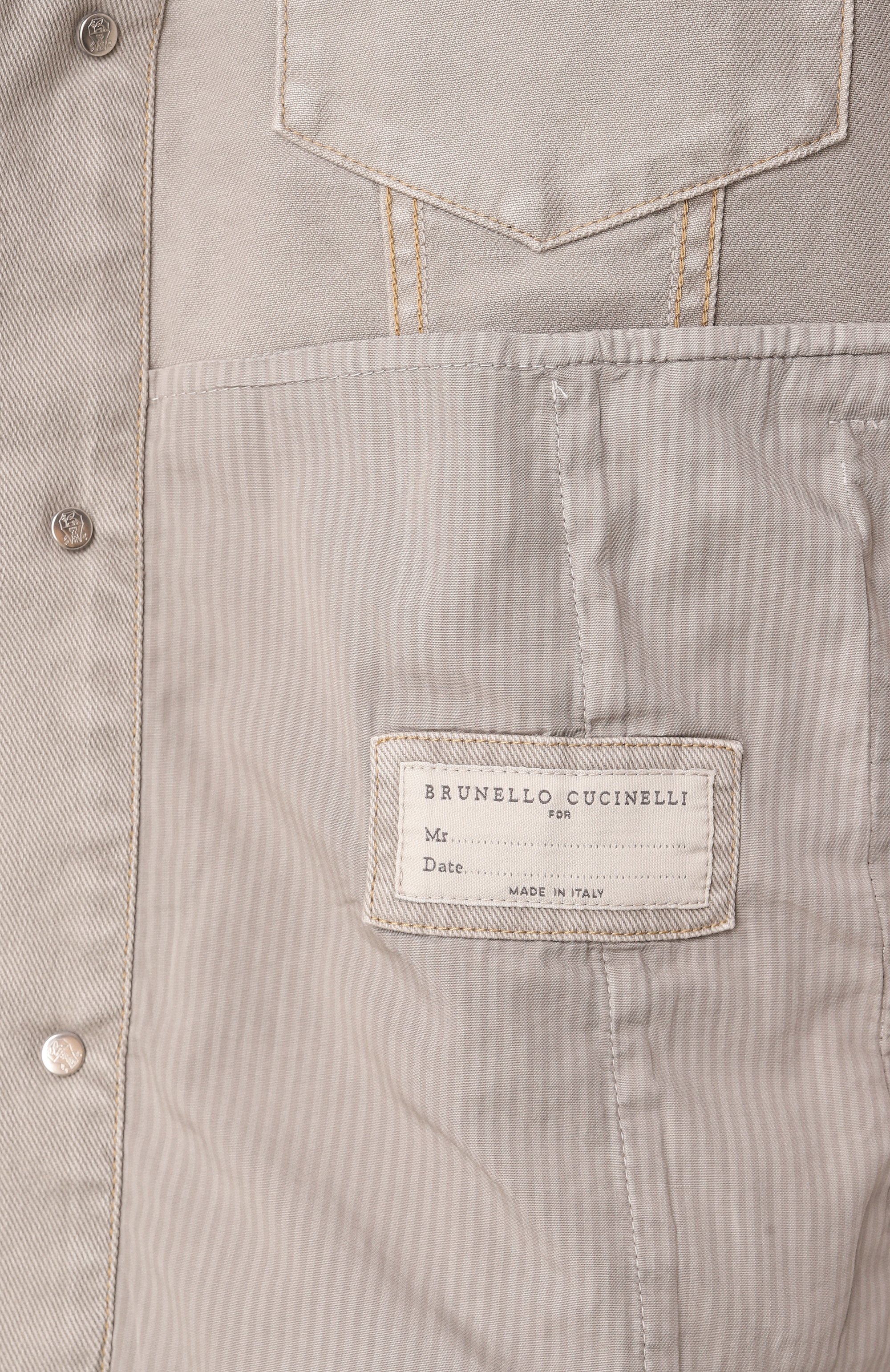 Джинсовая куртка BRUNELLO CUCINELLI, арт. M277P6910, фото 7