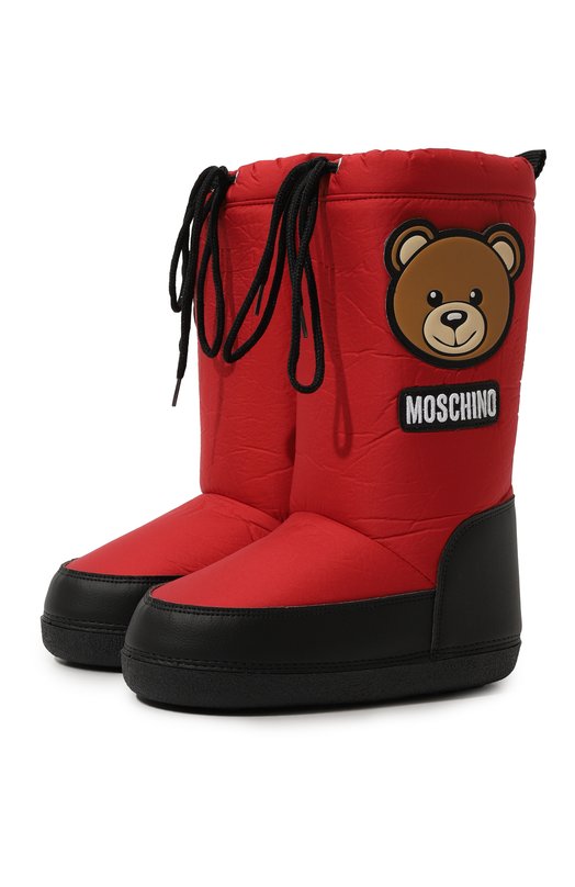 

Утепленные сапоги Moschino, Красный