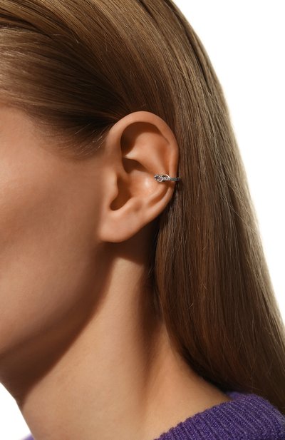 Кафф с белым топазом MOONKA, арт. ec-c-wtpz, фото 2