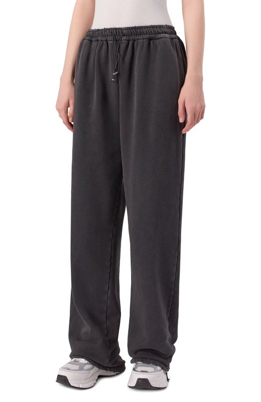 Брюки из хлопка и шерсти Addicted FT2305.1 Чёрный  FT2305.1 Фото 3