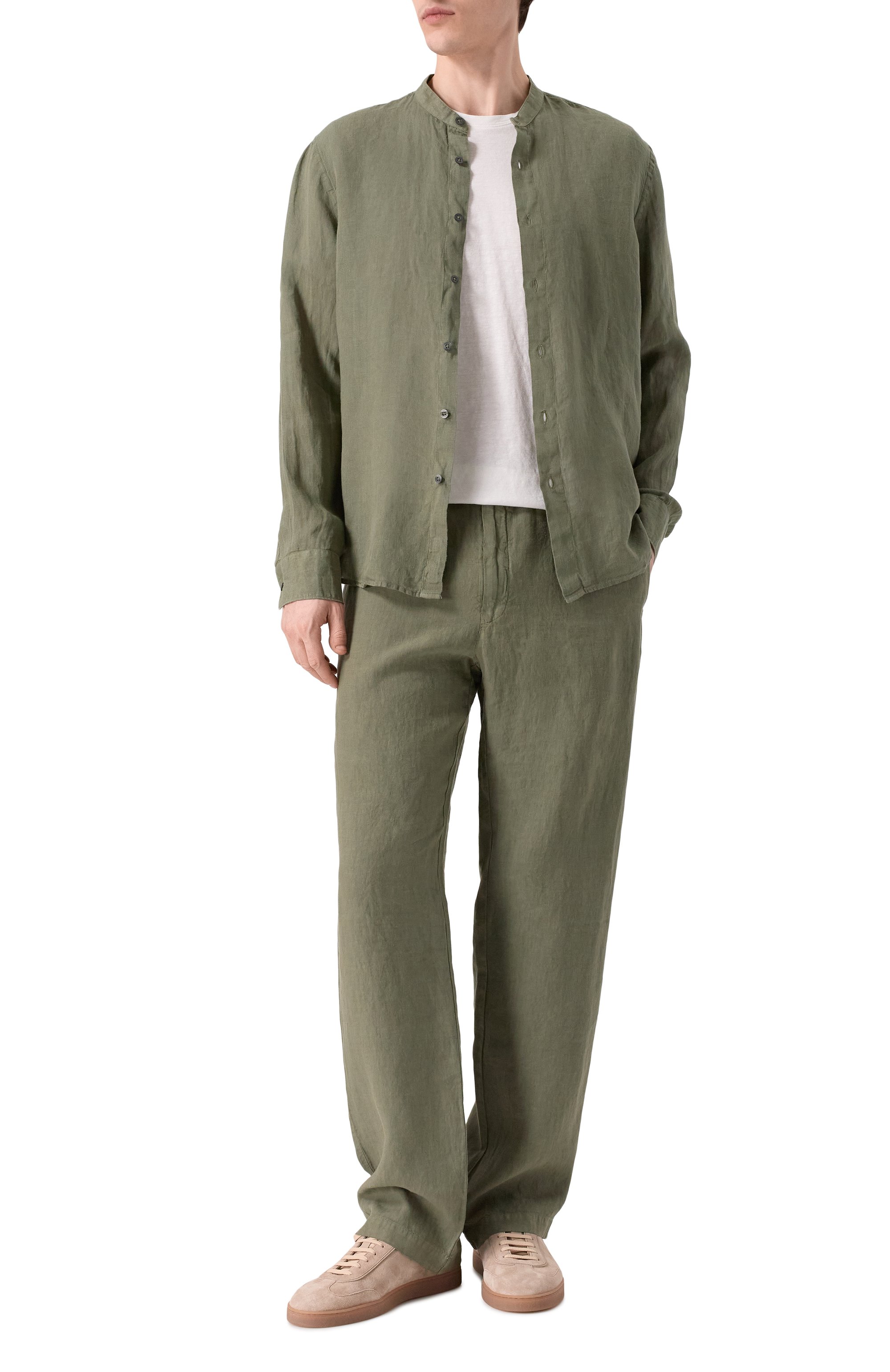 Льняная рубашка 120% LINO, арт. 33ALIM1159/0115/000, фото 2