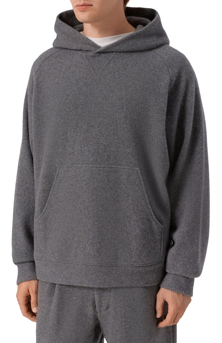 Худи из кашемира и шерсти GIORGIO ARMANI, арт. GM002332/TE12430, фото 1