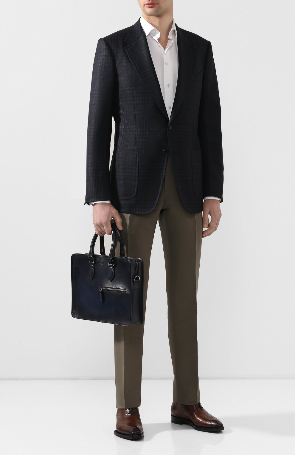 Кожаный портфель BERLUTI, арт. M197171, фото 2