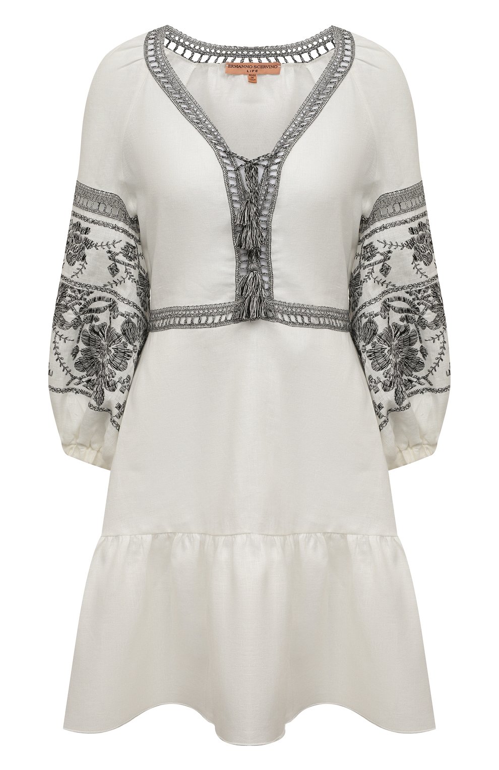 Льняное платье ERMANNO SCERVINO, арт. D404Q600BMY, фото 1