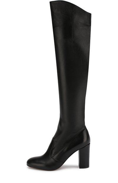 Кожаные ботфорты на устойчивом каблуке L'AUTRE CHOSE, арт. LD9797.90WP2615, фото 3