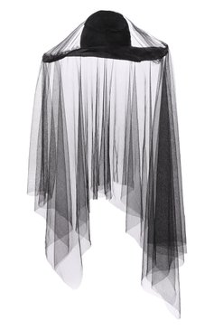 Женская соломенная шляпа с вуалью ANN DEMEULEMEESTER черного цвета, арт. 1901-8700-413-099 | Фото 1 (Статус проверки: Проверена категория; Материал: Растительное волокно; Нос: Не проставлено; Автоматизация Diginetica: Не назначено)