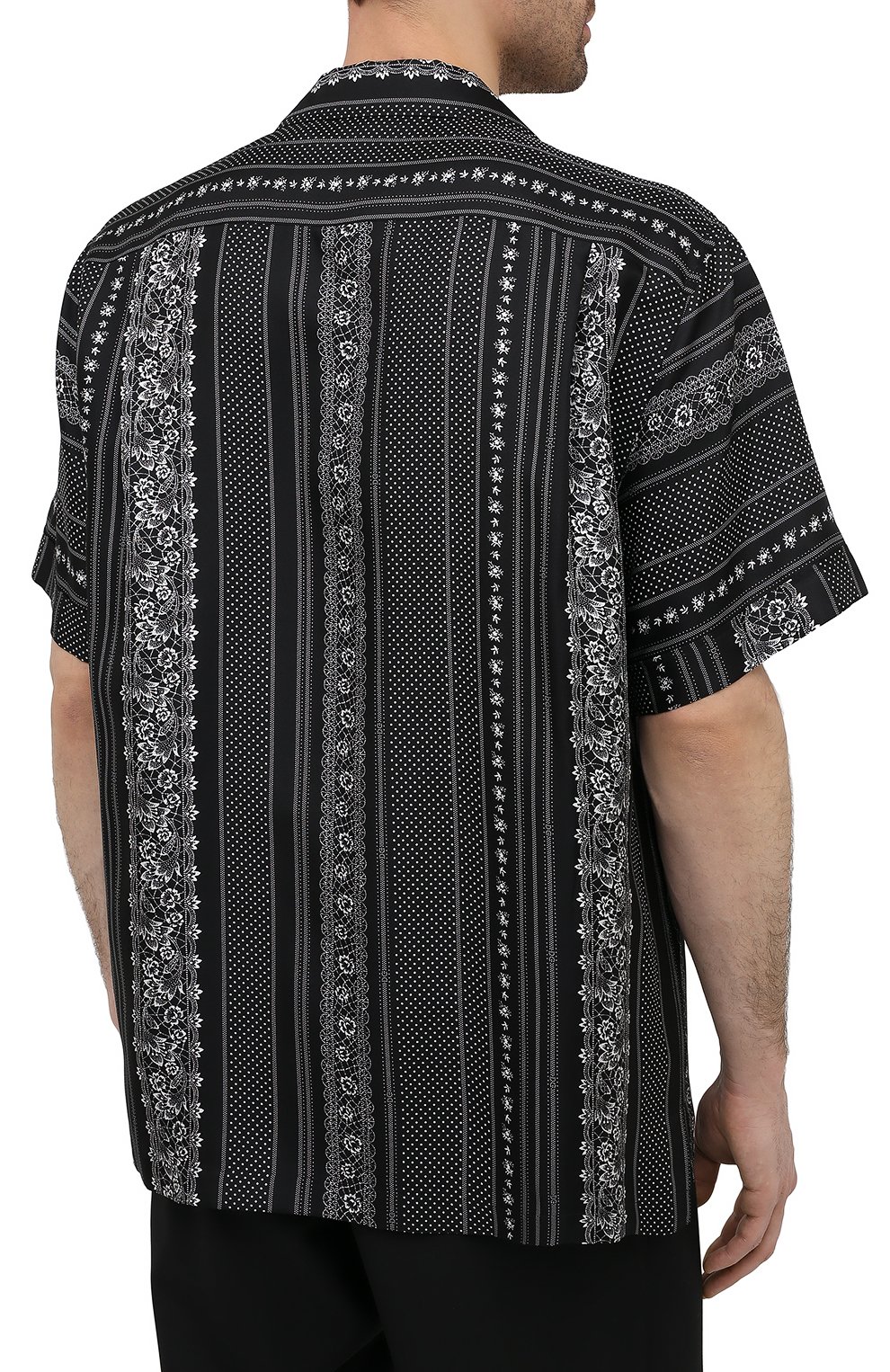 Шелковая рубашка DOLCE & GABBANA, арт. G5FX9T/IS1HD, фото 4