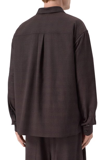 Рубашка DOLCE & GABBANA коричневого цвета по цене 125500 руб., арт. G5PE5T/FQZA7, фото 4 Рубашка DOLCE & GABBANA, арт. G5PE5T/FQZA7, фото 4