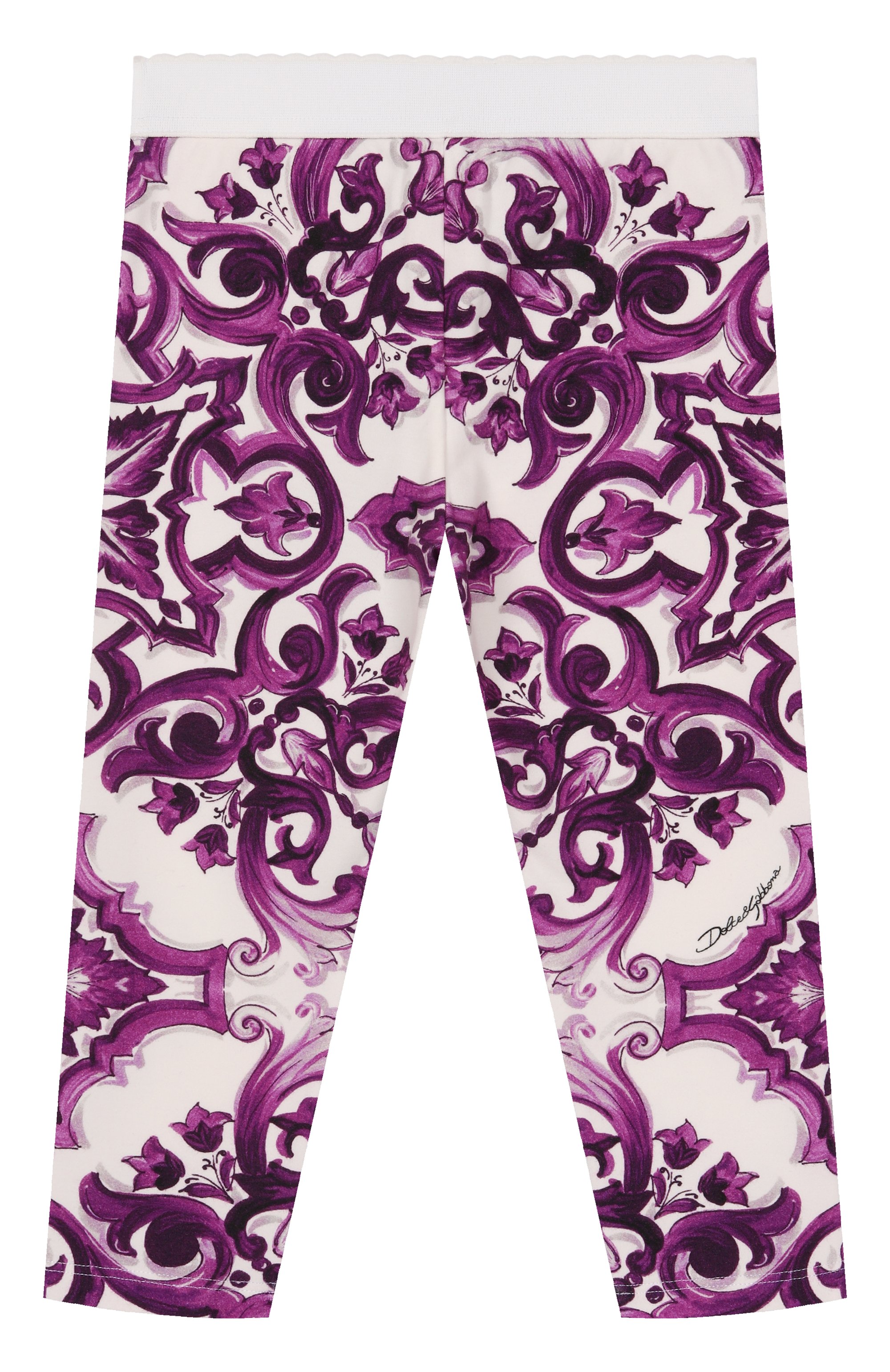 Хлопковые легинсы DOLCE & GABBANA, арт. L2JP5B/HPGF4, фото 2