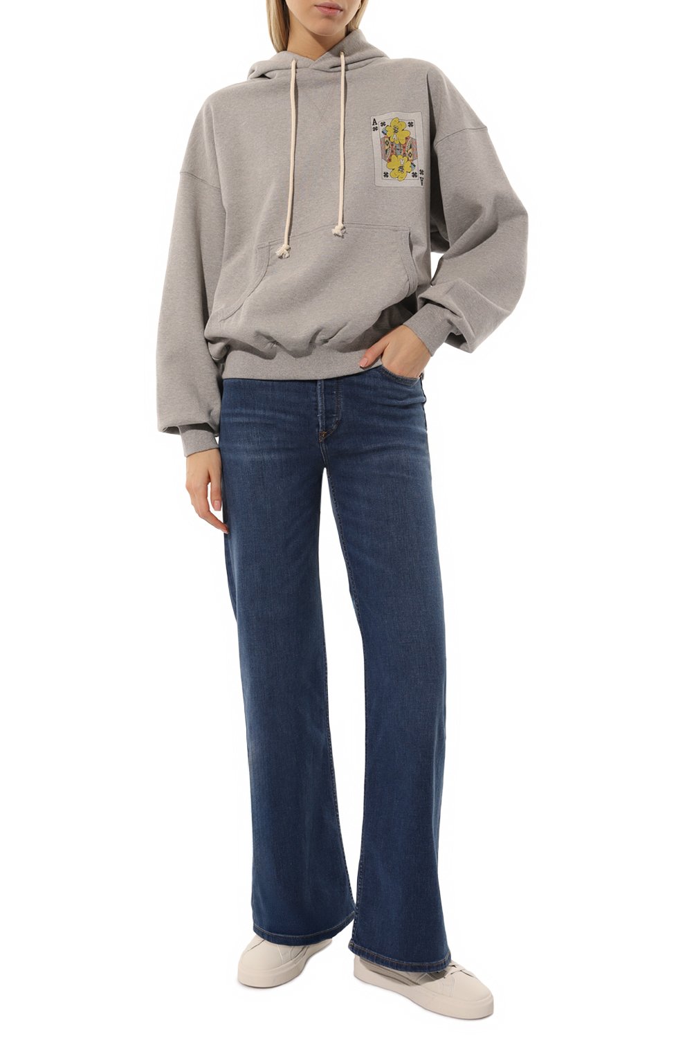 Хлопковое худи AECA WHITE, арт. FWCMFWBDTSPSO014C0, фото 2