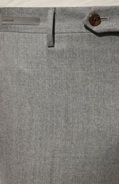 Шерстяные брюки CORNELIANI, арт. 905B01-2818111/02, фото 5