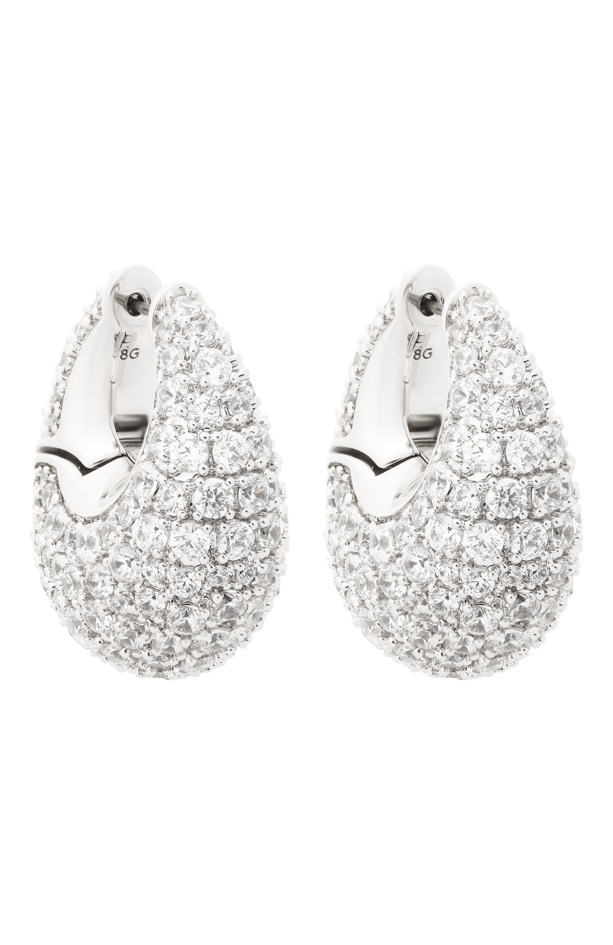 Серьги sublima SWAROVSKI серебряного цвета по цене 38500 руб., арт. 5732281, фото 3 Серьги sublima SWAROVSKI, арт. 5732281, фото 3