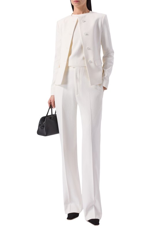 Жакет из вискозы и хлопка Armarium ARMFWB014/V013 Белый  ARMFWB014/V013 Фото 2