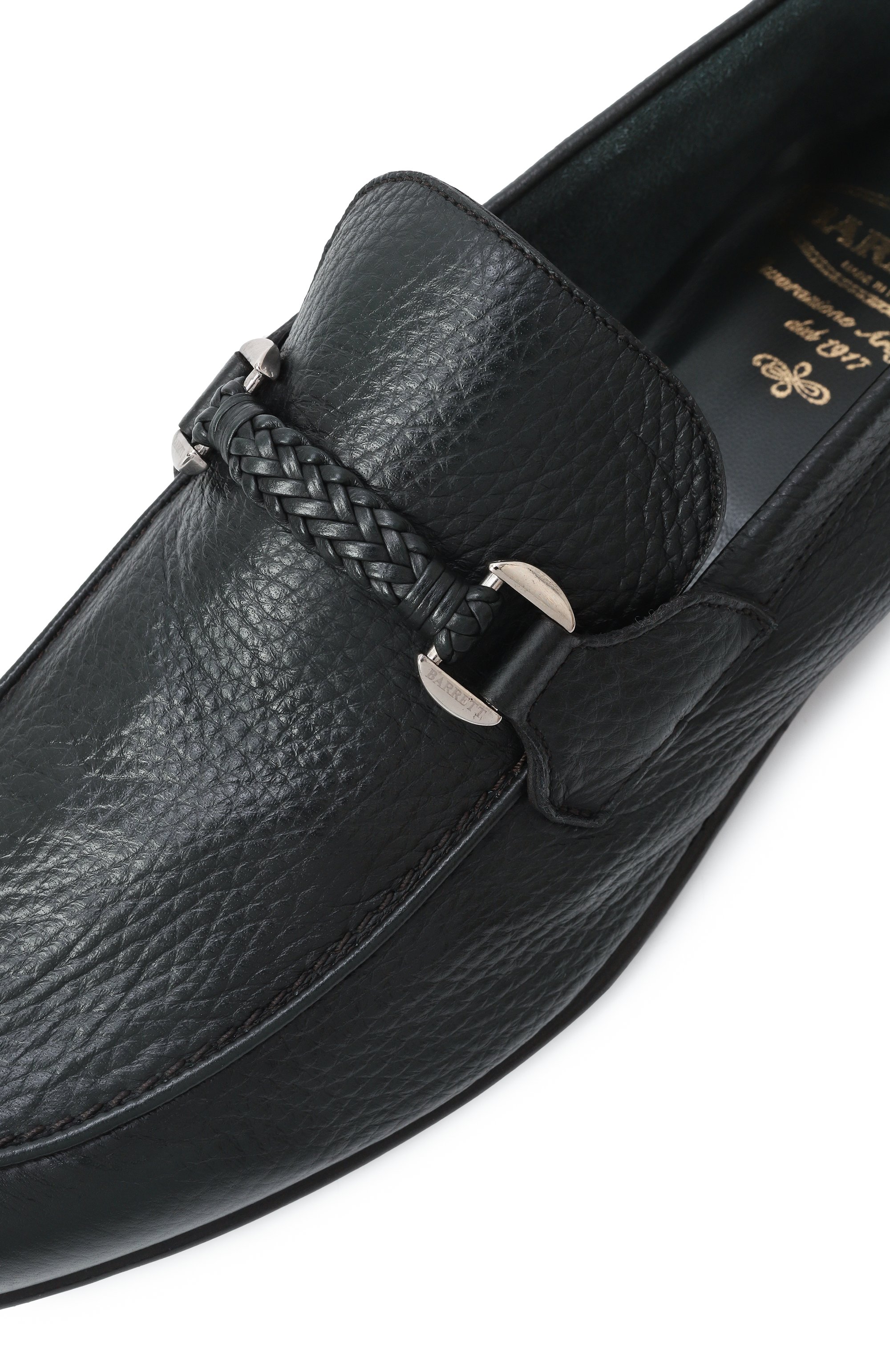 Кожаные лоферы BARRETT, арт. 171U067.40/CERV0 ASP0RTABILE, фото 7