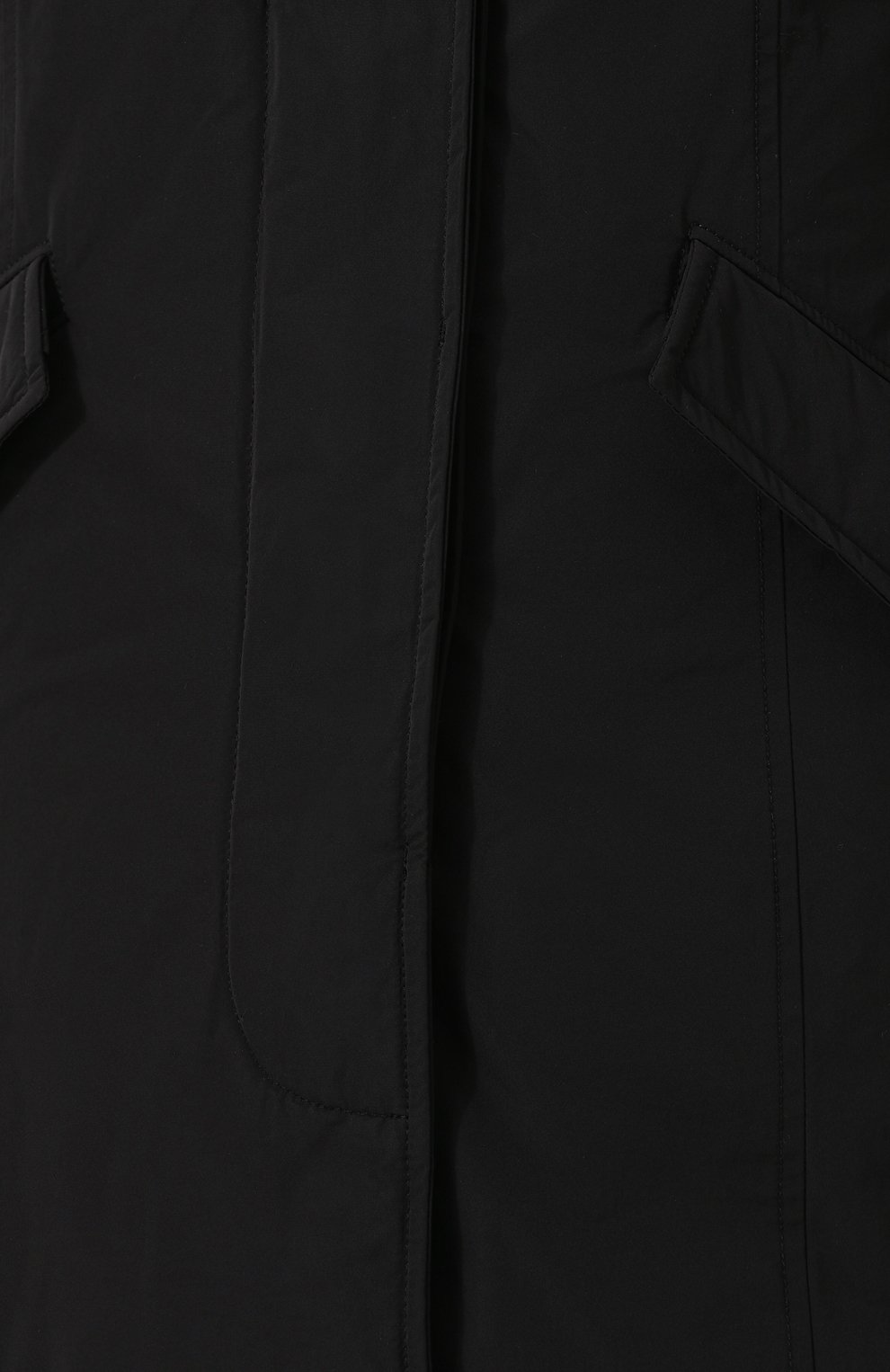 Парка с меховой отделкой капюшона WOOLRICH черного цвета по цене 82350 руб., арт. WWCPS2604/CF40, фото 5 Парка с меховой отделкой капюшона WOOLRICH, арт. WWCPS2604/CF40, фото 5