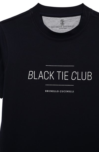 Хлопковая футболка BRUNELLO CUCINELLI, арт. B0T61S153C, фото 3