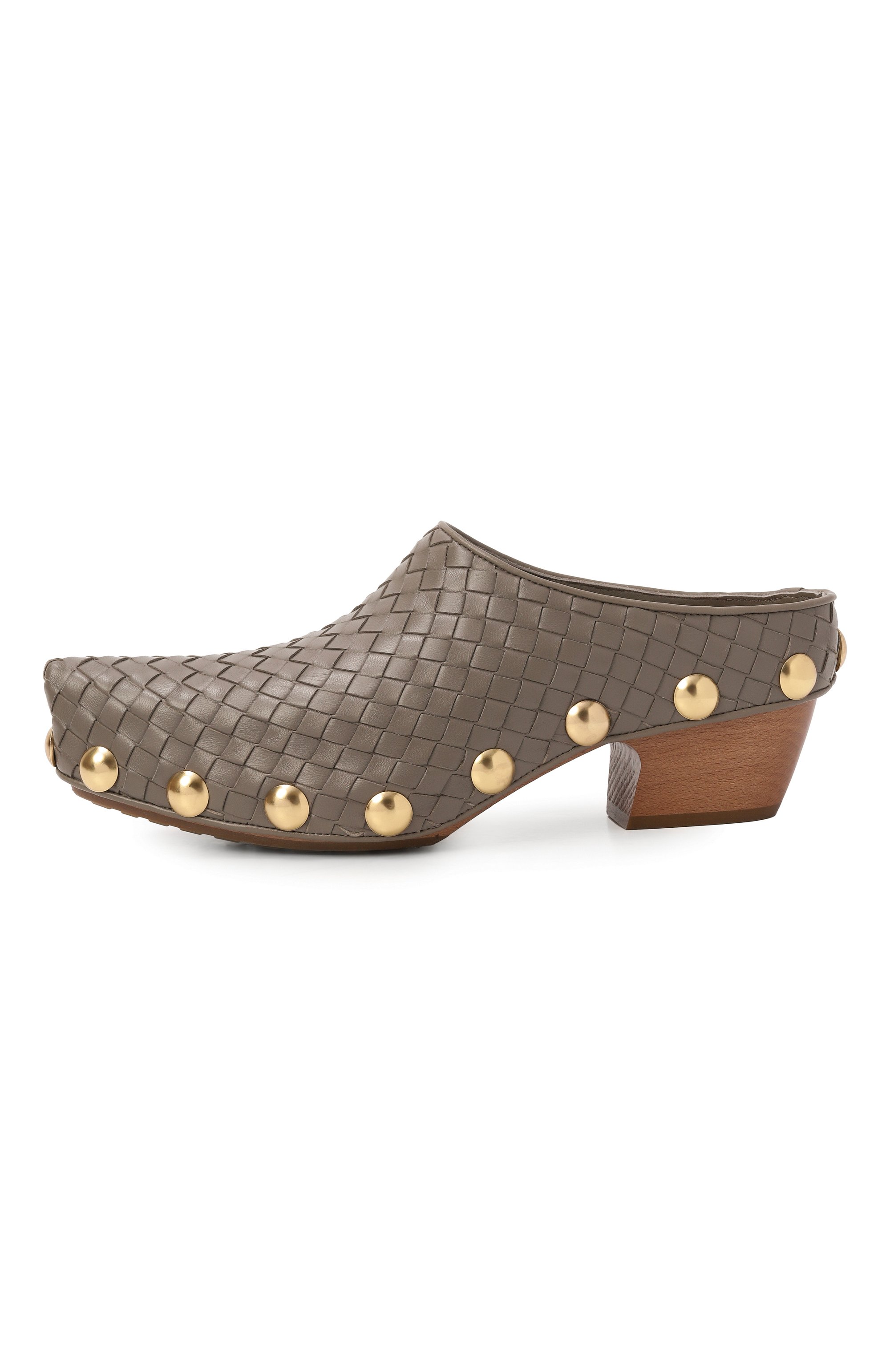 Кожаные клоги gondola BOTTEGA VENETA, арт. 871591/V2ED0, фото 4