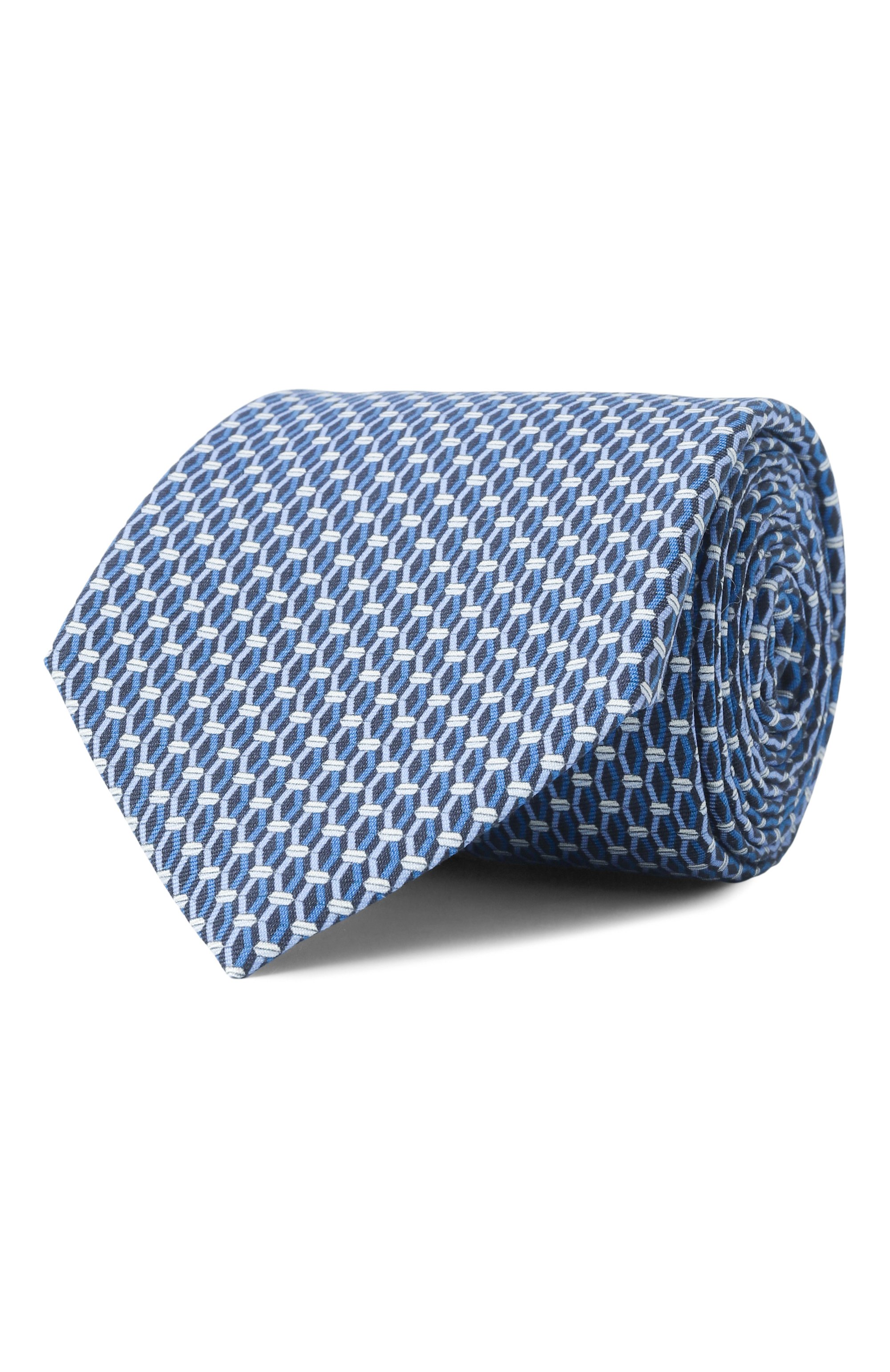 Шелковый галстук CANALI, арт. 18/HS04265, фото 1