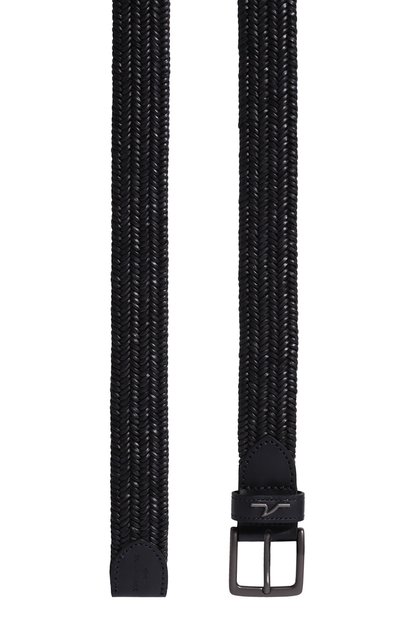 Кожаный ремень PAUL&SHARK темно-синего цвета по цене 19750 руб., арт. 14316004, фото 3 Кожаный ремень PAUL&SHARK, арт. 14316004, фото 3