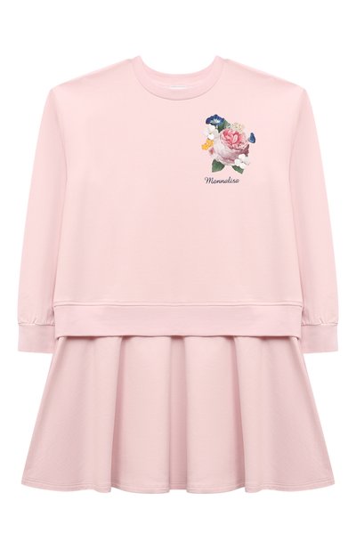 Хлопковое платье MONNALISA, арт. 19D905