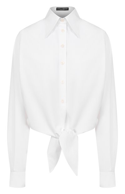 Женская хлопковая рубашка DOLCE & GABBANA, арт. F5T76T/FU5W0