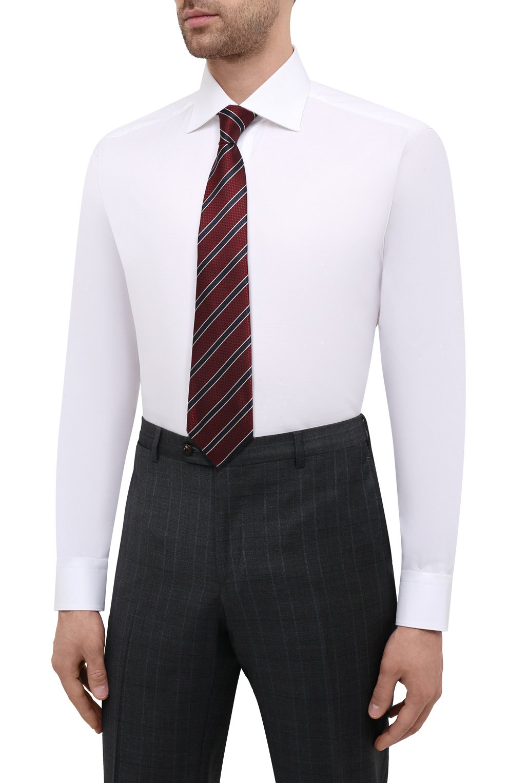 Хлопковая сорочка BRIONI, арт. RCA100/P004Q, фото 4