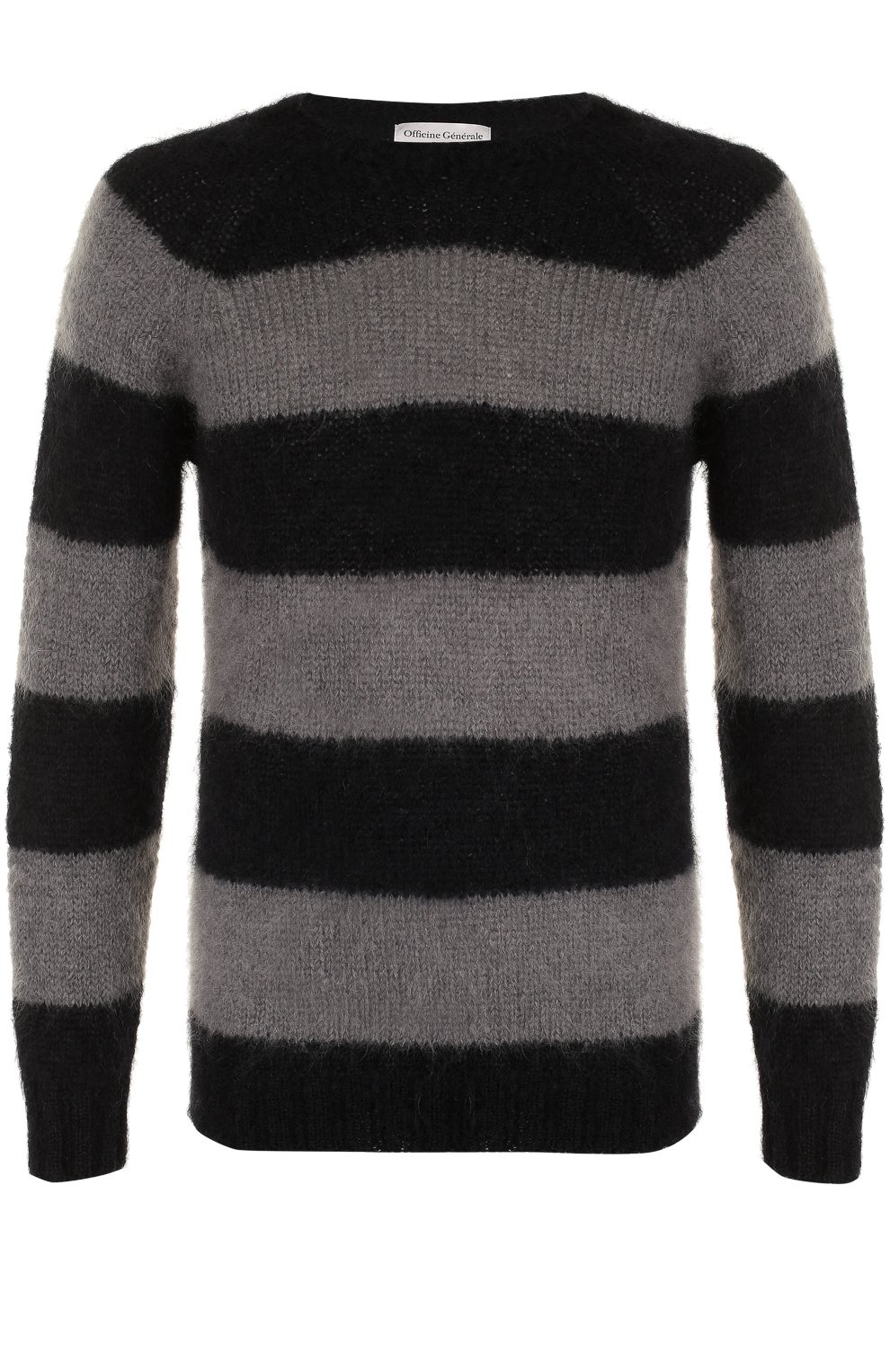 Шерстяной свитер в контрастную полоску OFFICINE GENERALE, арт. W17MKNT070, фото 1
