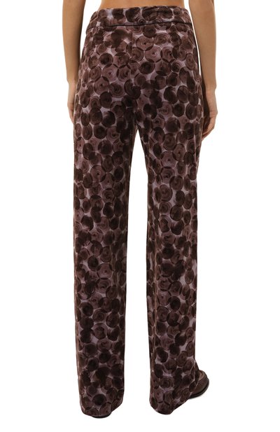 Бархатные брюки DRIES VAN NOTEN, арт. 242-010906-9278, фото 4