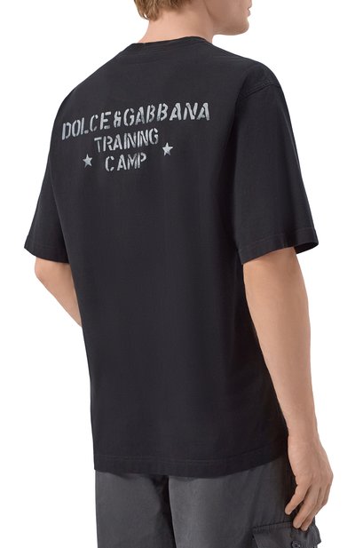 Хлопковая футболка DOLCE & GABBANA, арт. G8PN9T/G7PZL, фото 4
