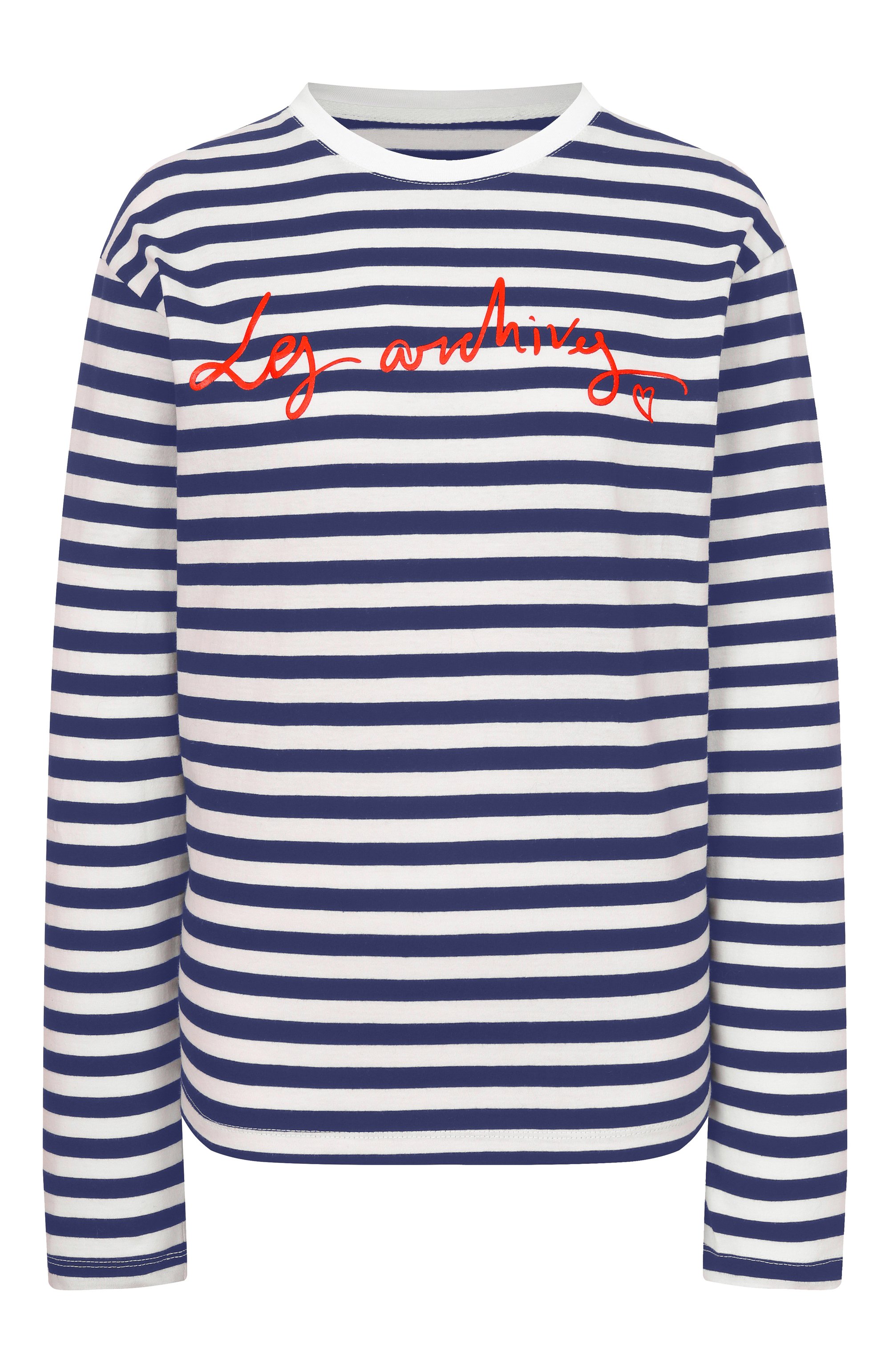 Хлопковый лонгслив LES ARCHIVES, арт. LA_019, фото 1