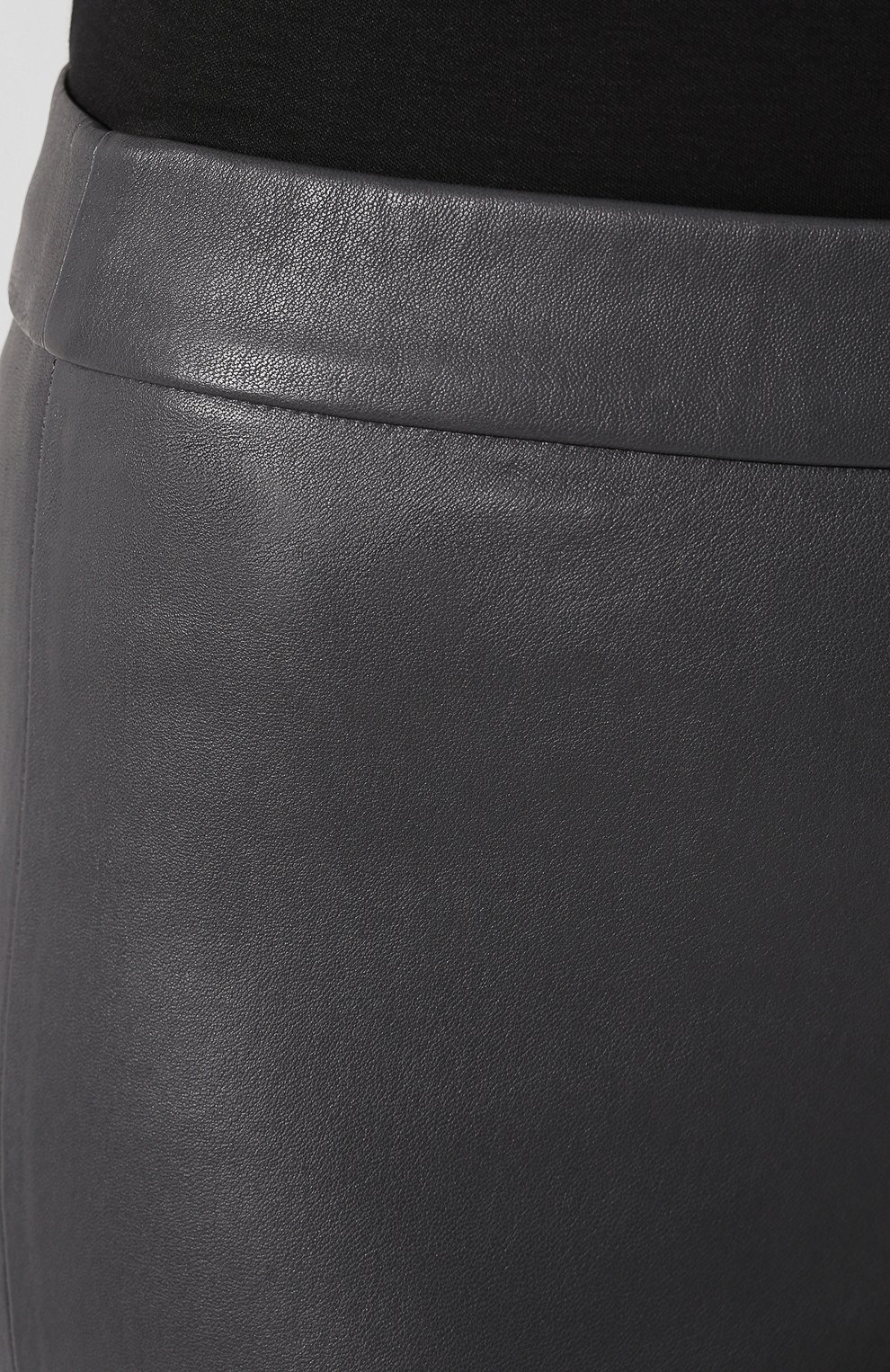 Кожаные легинсы HELMUT LANG темно-серого цвета по цене 140500 руб., арт. J07HW201, фото 5 Кожаные легинсы HELMUT LANG, арт. J07HW201, фото 5