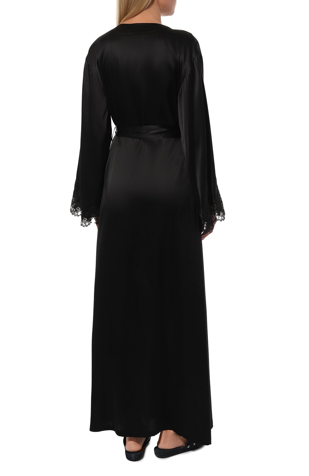 Шелковый халат I.D. SARRIERI, арт. L4874, фото 4