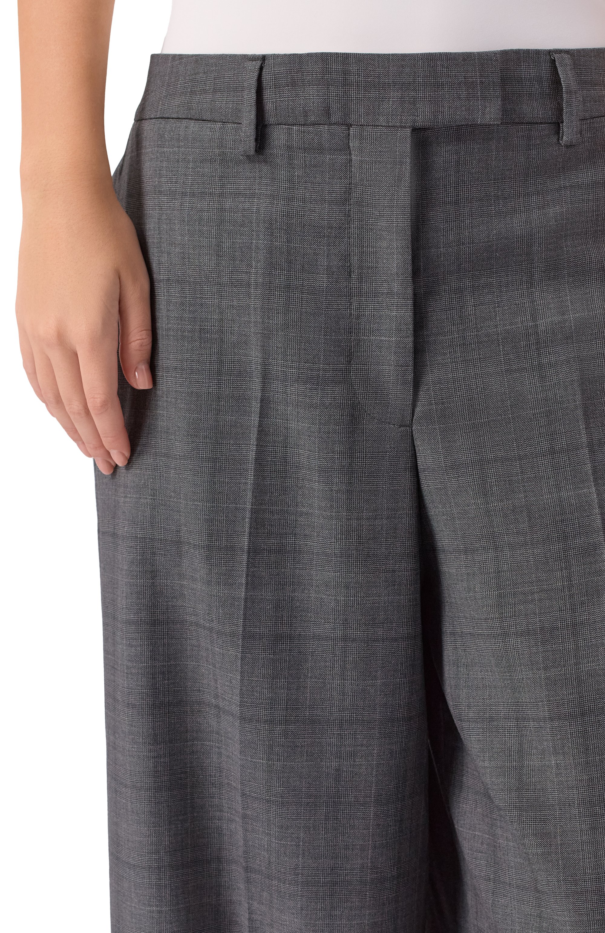 Шерстяные брюки OFFICINE GENERALE, арт. W25WTLG450, фото 5