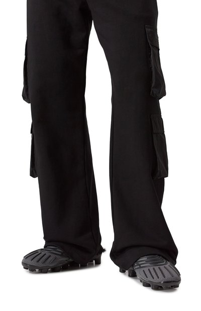 Текстильные сабо half time BALMAIN, арт. FM1VJ397/TKRT, фото 3