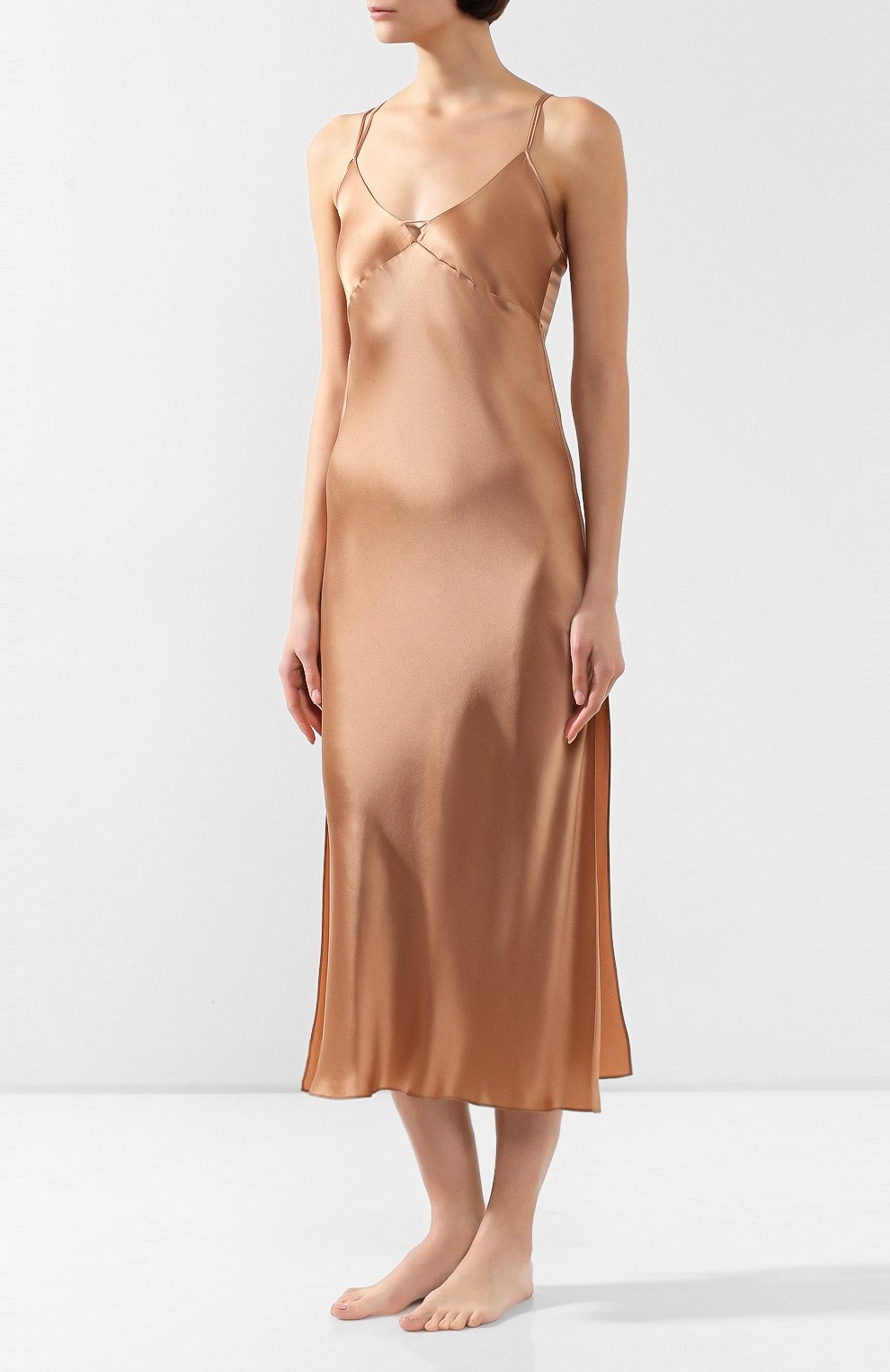 Шелковая сорочка LUNA DI SETA, арт. VLST60540_9120, фото 3