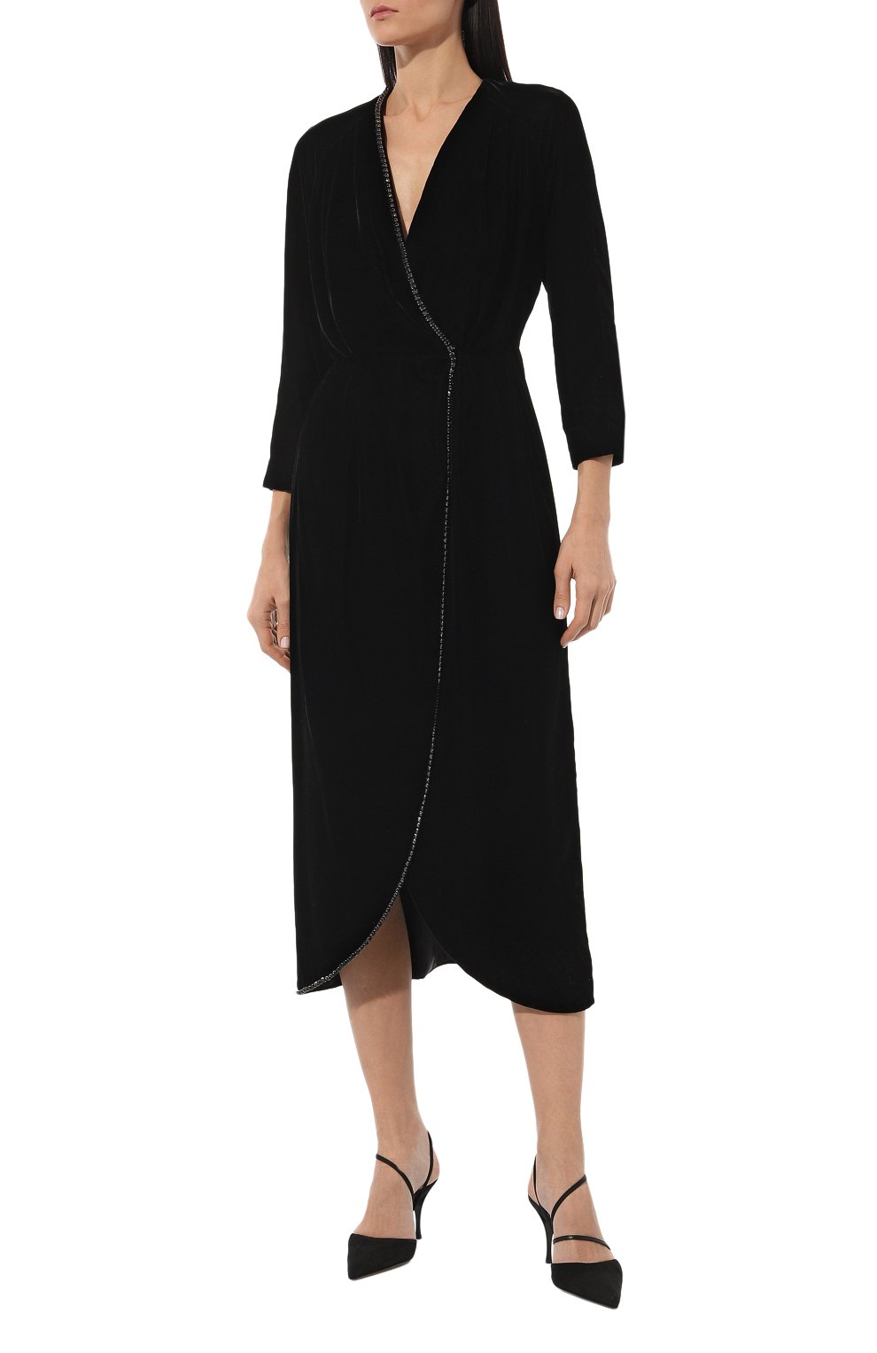 Платье JM STUDIO черного цвета по цене 77920 руб., арт. CAPSULE2309, фото 3 Платье JM STUDIO, арт. CAPSULE2309, фото 3