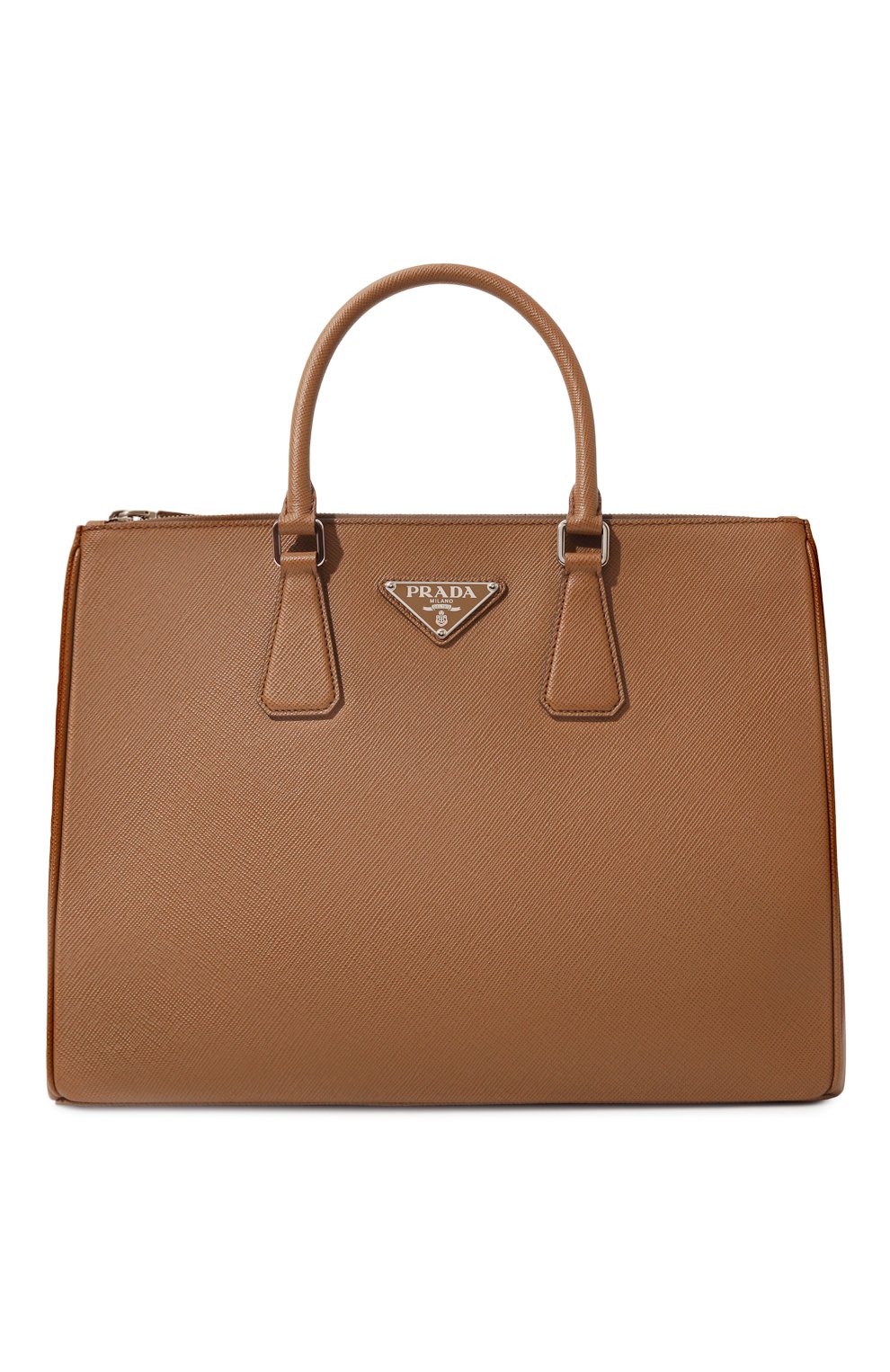 Кожаная сумка-тоут PRADA, арт. 2VG061-2FAD-F0401-OOF, фото 1