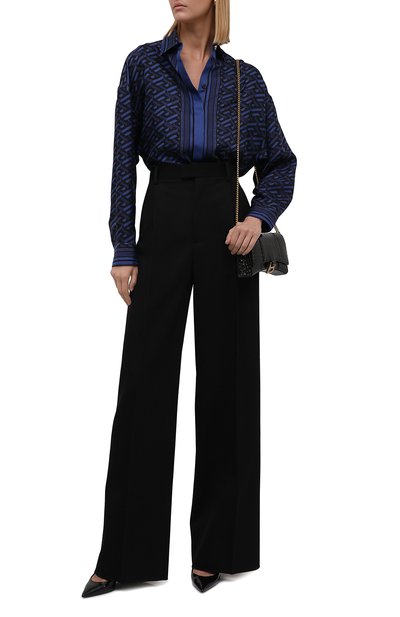 Шелковая рубашка VERSACE, арт. 1002489/1A01805, фото 2