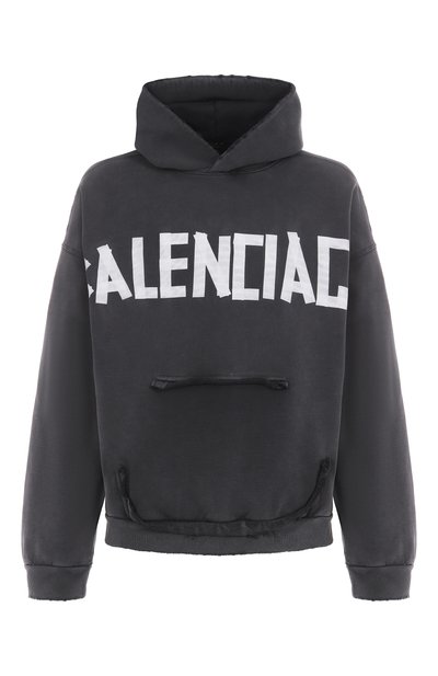 Хлопковое худи BALENCIAGA, арт. 744441/TRVK2, фото 1