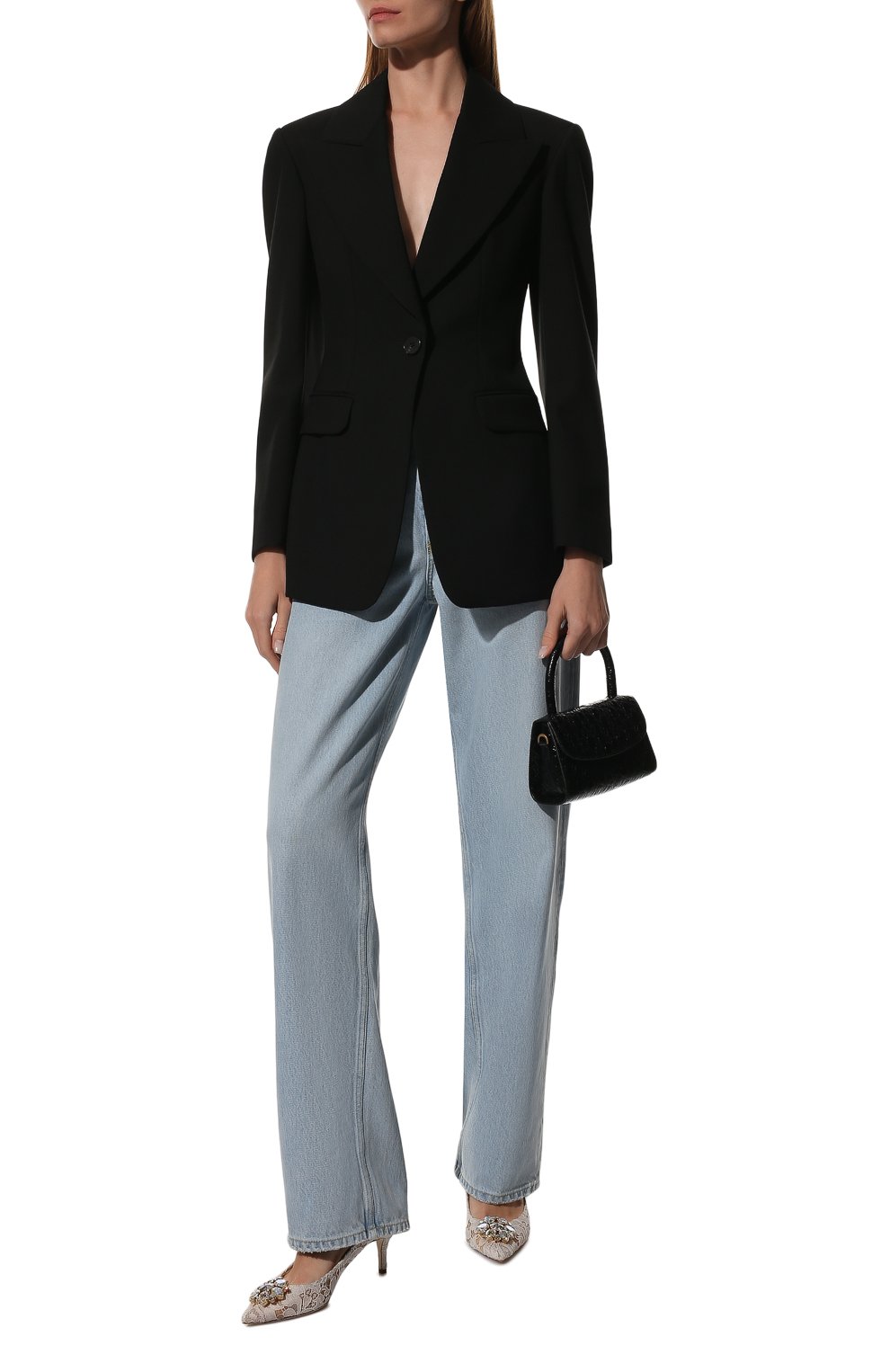 Текстильные туфли rainbow lace DOLCE & GABBANA, арт. CD0066/AL198, фото 2