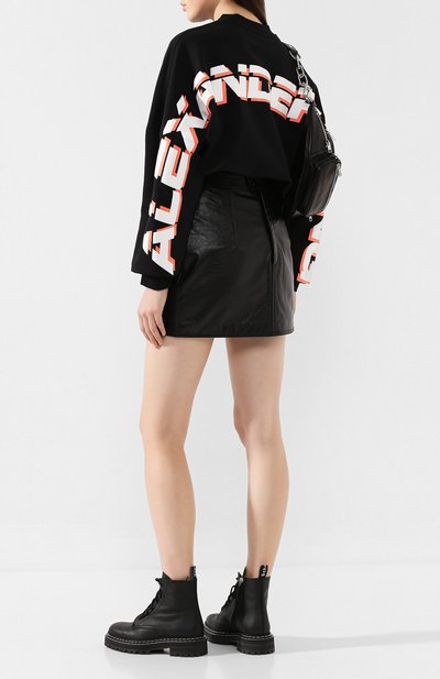 Хлопковый пуловер ALEXANDERWANG.T черного цвета по цене 48600 руб., арт. 4CC2191024, фото 2 Хлопковый пуловер ALEXANDERWANG.T, арт. 4CC2191024, фото 2