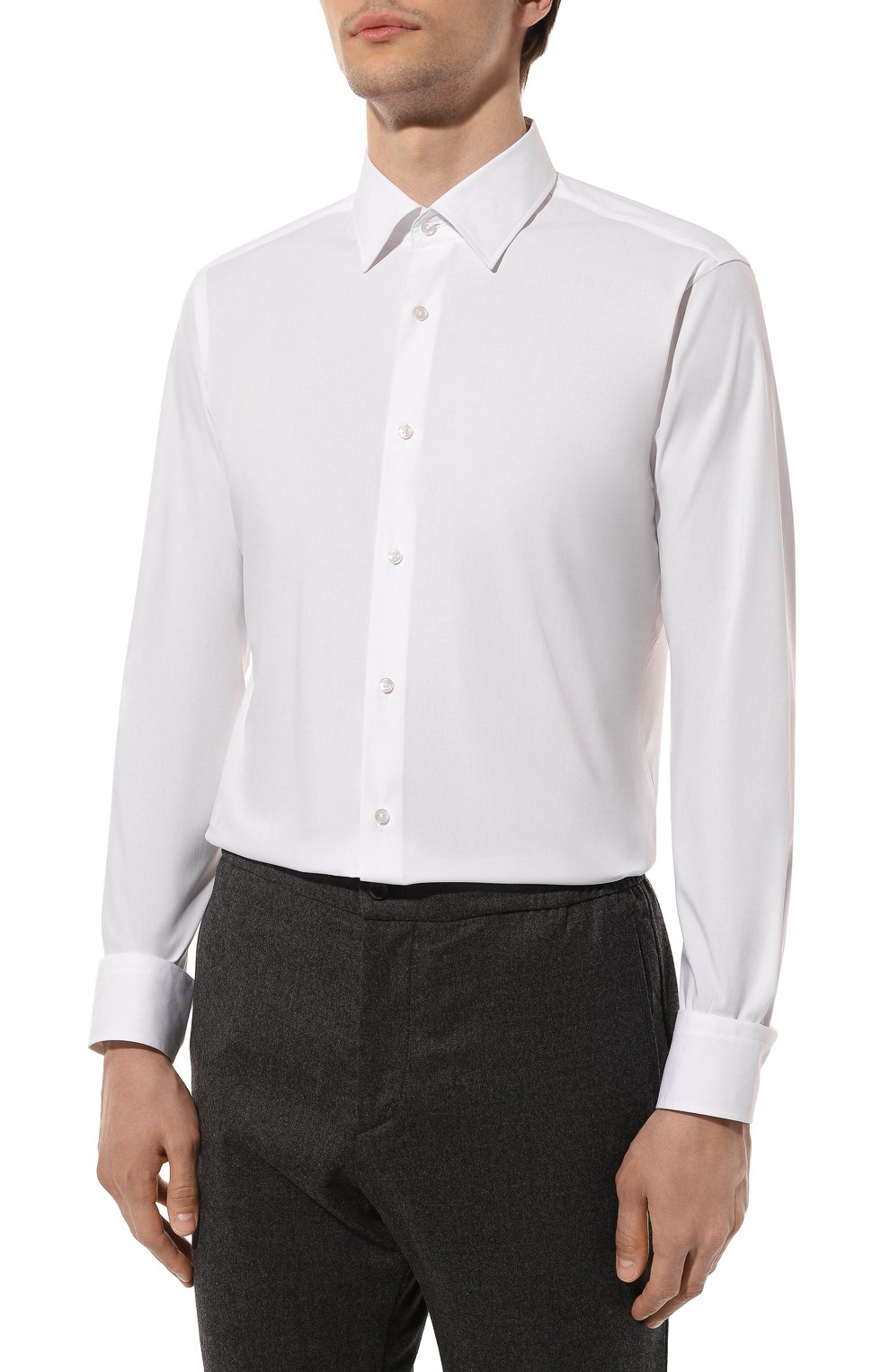 Хлопковая сорочка BOSS, арт. 50473265, фото 4