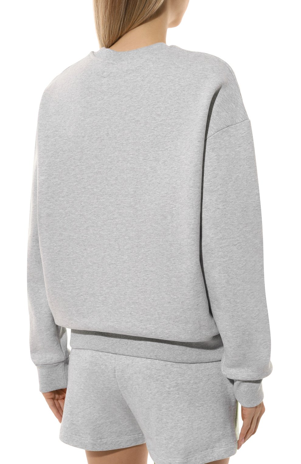 Хлопковый свитшот PANGAIA серого цвета по цене 14650 руб., арт. 10000299, фото 4 Хлопковый свитшот PANGAIA, арт. 10000299, фото 4