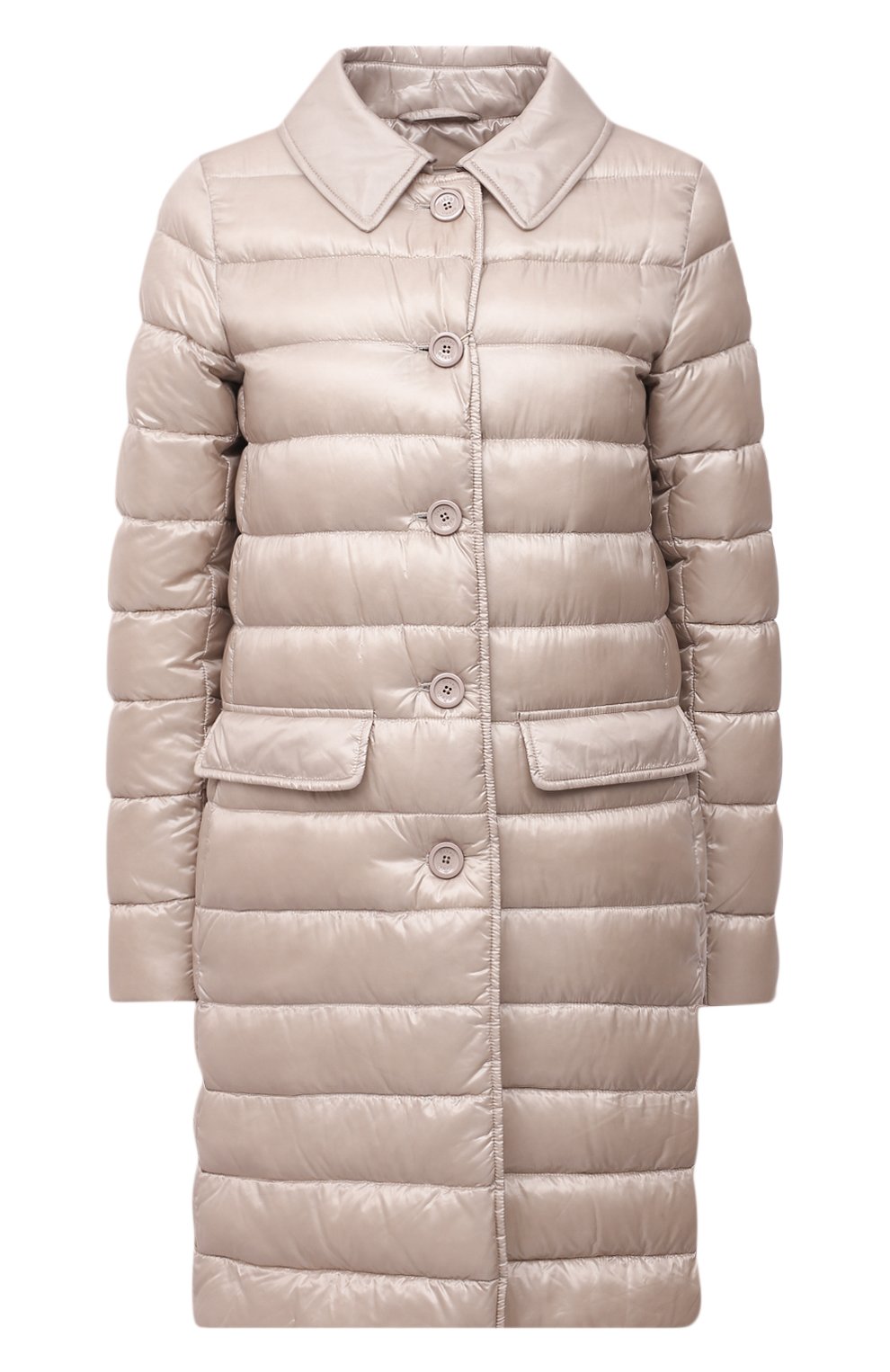 Пуховая куртка HERNO светло-бежевого цвета по цене 65350 руб., арт. PI1285D/12017, фото 1 Пуховая куртка HERNO, арт. PI1285D/12017, фото 1