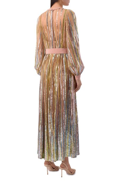 Платье с отделкой пайетками ELIE SAAB, арт. D1018NR26/YA060, фото 3