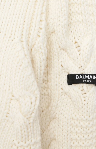 Шерстяной свитер BALMAIN, арт. 6N9590/NF410/4-10, фото 3