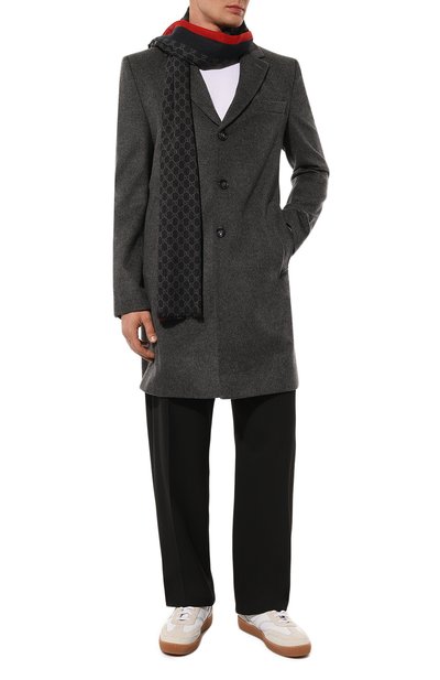 Шерстяной шарф GUCCI, арт. 497915/4G200, фото 2